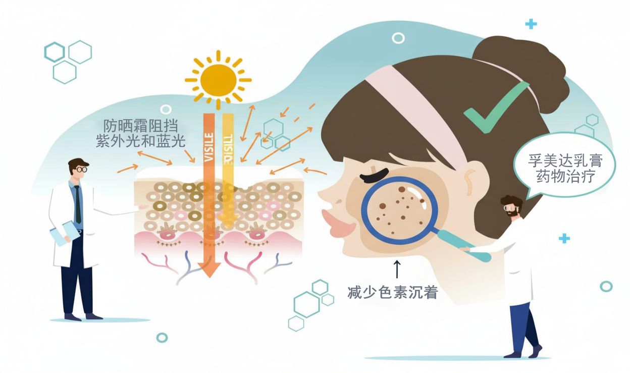 黄褐斑治疗期间用哪种防晒霜更好？