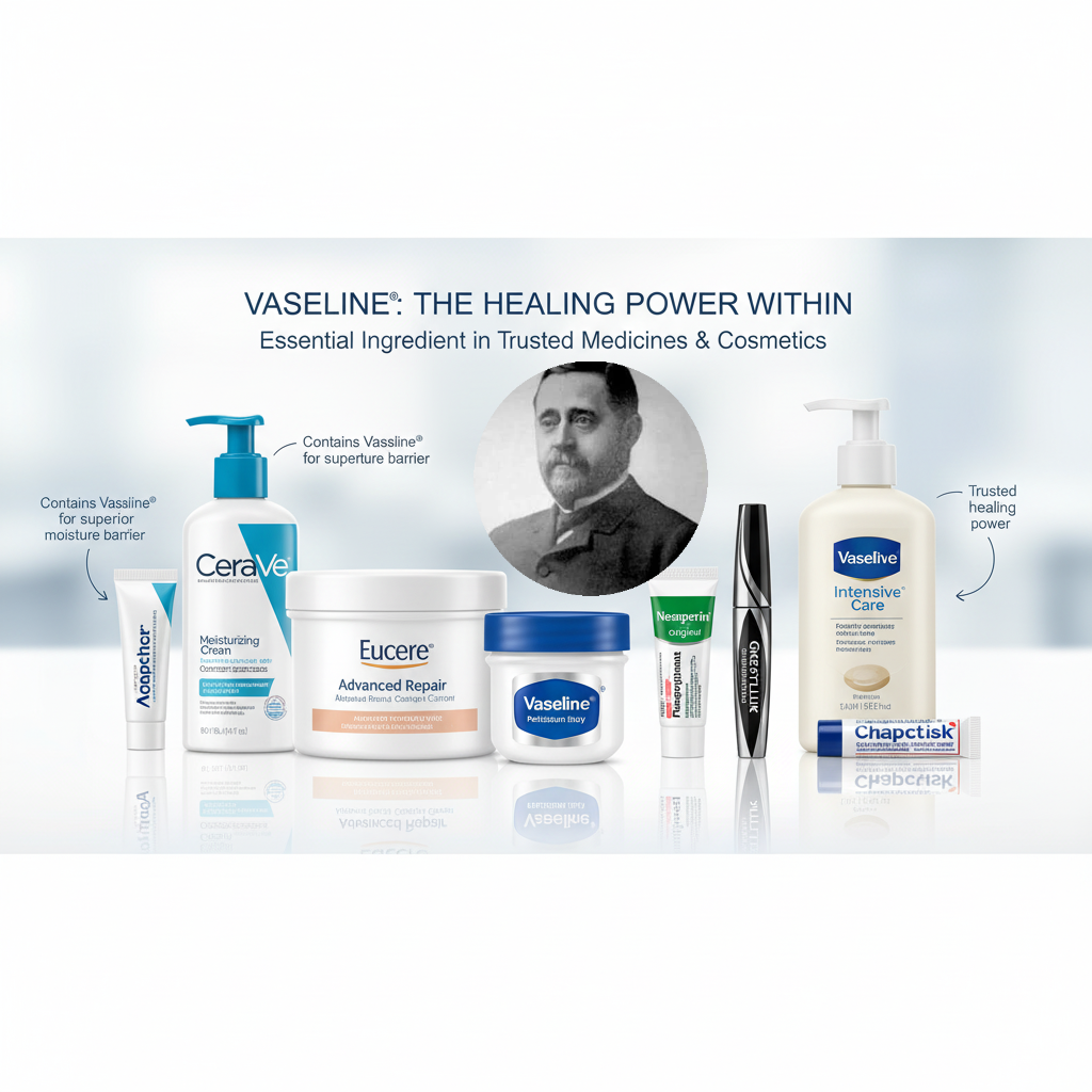 从曾经石油业的废物到现代医药化妆品业的宠儿：凡士林的进阶史